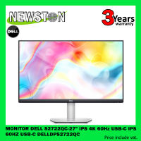 MONITOR (จอมอนิเตอร์) DELL S2722QC-27" IPS 4K 60Hz USB-C IPS 4K 60Hz USB-C (DELLDPS2722QC)