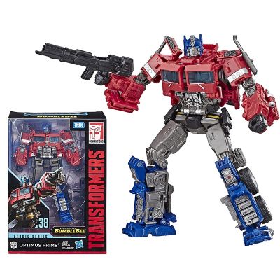 Original Transformers Toys Studio Series 38 Voyager Class Bumblebee Movie Optimus Prime Action Figure Model Collectible Toy Gift