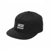 COD tjjs079 Embroidery Vans Logo Black Cotton Twill Snapback Cap for Unisex