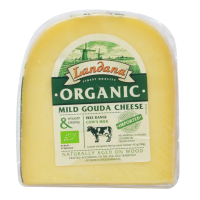 ลันดานา ออร์แกนิคมายด์ดัทช์เกาด้าชีส 200 กรัม - Organic Mild Dutch Gouda Cheese 200g Landana brand