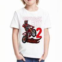 Boys Tshirt Cool Motorcycle Graphics 1 To 13 Years Old Prints For Birthday Clothes Boys Tshirt White