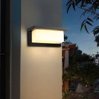 E27 Outdoor LED Wall Lamp 15W/25W Waterproof IP65 Aluminum Sconce Garden Courtyard Home Decor Wall Mount Street Lighting Fixture