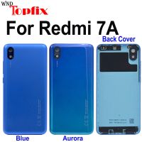 ที่ครอบสำหรับ Xiaomi ใหม่เคสปลอกหุ้มช่องหลังกรอบหลังฝาหลังปิดโทรศัพท์ Redmi 7a สำหรับ Redmi 7a ฝาครอบด้านหลังมีกาว