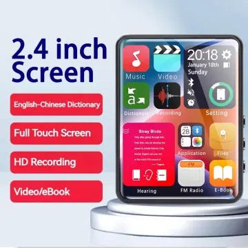 4 Full Touch Screen Bluetooth 5.0 WiFi Android MP3 Music MP4