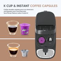 【YF】 Cápsula de café reutilizável copo filtro recarregável cápsula cheia compatível com máquina instantânea 2.0 1.0 k xícara