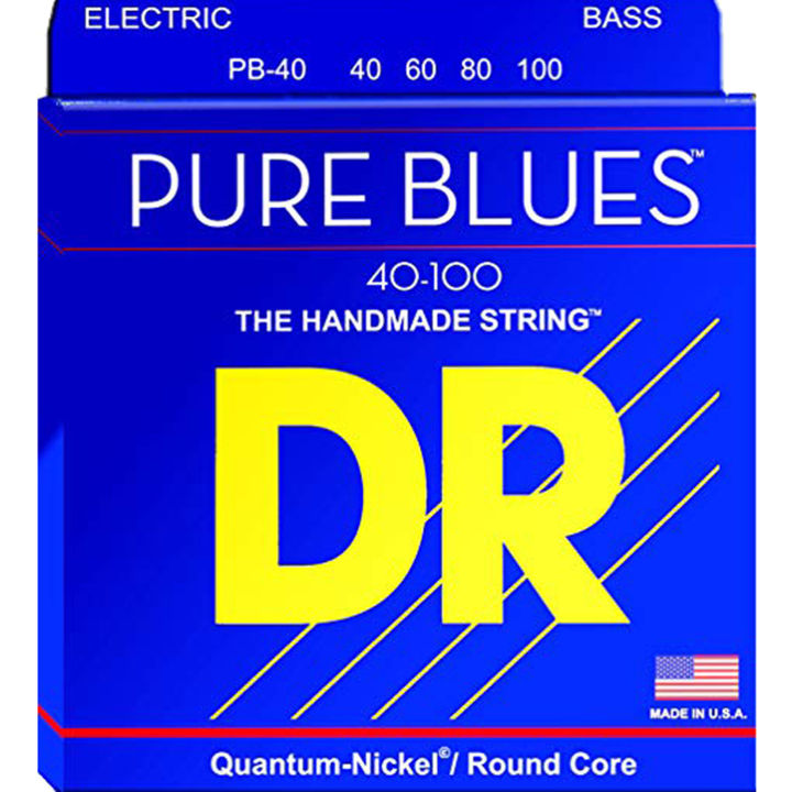 dr-strings-pb-40-สายกีตาร์เบส-4-สาย-pure-blues-quantum-nickel-bass-strings-light-40-100-made-in-u-s-a