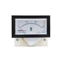 1PC 85C17-V 10V 30V 50V 100V 250V Panel Gauge Voltage 70x40MM Voltmeter Voltimetro