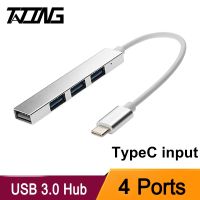 【Online】 liaoxian3105992120 USB C HUB USB 3.0 HUB TypeC แยก USB สายฟ้า3 USB-C D Ock อะแดปเตอร์ OTG สำหรับ Macbook Pro 13 15 Air Mi Pro Matebook