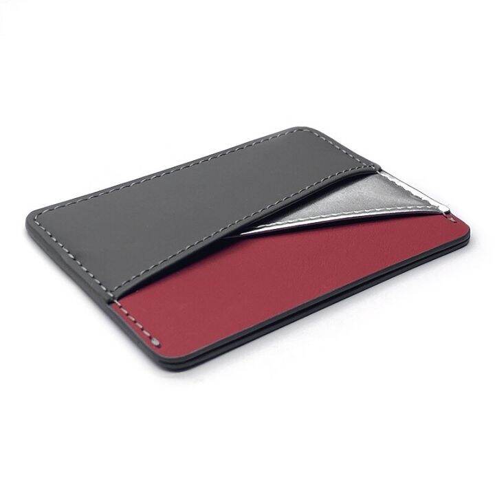 layor-wallet-กระเป๋าเงินสำหรับผู้หญิง-ชื่อผู้ถือบัตร-rfid-แบบเรียบง่ายที่ใส่การ์ดหนังกระเป๋าเงินแบบบางกระเป๋าใส่บัตรผู้ถือบัตรชายเอกสารหลากสี