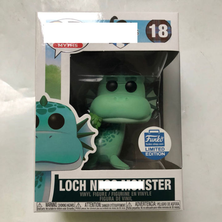 10cm Loch Ness Monster Dinosaur Film and evision Peripheral Doll Decoration Figure Collect Toy Models Puppets Anime Figurine