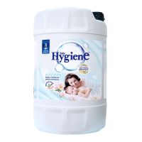 ไฮยีน น้ำยาปรับผ้านุ่ม สูตรเข้มข้น สีขาว ขนาด 20 ลิตร./Hygienic fabric softener, concentrated, white color, size 20 liters.