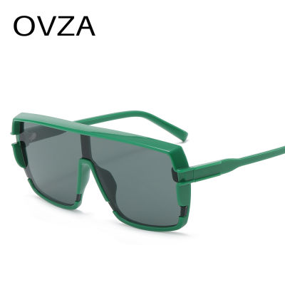 OVZA 2023แว่นตาพังก์แว่นตากันแดดขนาดใหญ่ผู้ชายใหม่สไตล์แฟชั่นสำหรับผู้หญิง S1162