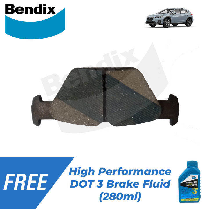 Bendix Brake Pads GCT DB2398 Rear Set For Subaru XV New, Forester 2018