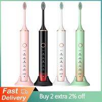 HOKDS 6 Modes Sonic Electric Toothbrush Induction vs xiaomi USB Rechargeable Ultra Sonic Smart Timer Automatic Tooth Brush + 4 Heads