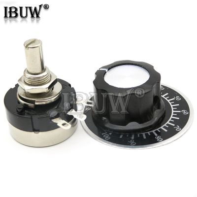 ✵ 1sets (3PCS) RV24YN20S 1K 2K 5K 10K 50K 100K 500K ohm Single Turn Carbon Film Rotary Taper Potentiometer with A03 knob dials