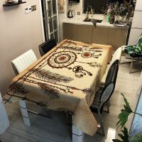 Bohemian Style Tablecloth Fashion Color Household Kitchen Banquet Rectangular Waterproof Table Cover Nappe De Table Mantel Mesa