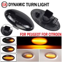 2 pieces For Peugeot Partner 407 307 Toyota Aygo Fiat Scudo Dynamic Led Turn Signal Side Marker Lights Sequential Blinker Lamp