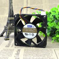 【Hot-Selling】 lswidq AVC 8020 12V 0.60A DASA0820B2U 8ซม. 8ซม. 4สายพัดลมแชสซี CPU