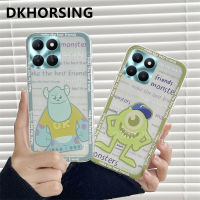 DKHORSING รูปการ์ตูนเคสสำหรับ HONOR X6A / HONOR 90 5G / HONOR 90 Lite/ HONOR 70 Lite/honor X5 Plus น่ารัก Bigeyed Monster เคสโทรศัพท์แบบใส HONOR X6a ฝาครอบกันกระแทกเกียรติยศ X5plus