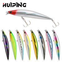 MINICO 98MM 13G เหยื่อปลอม Tackle มีประโยชน์ เหยื่อตกปลาดินสอ ล่อหล่อยาว Minnow Lures เหยื่อปลาซิวลอยน้ำ