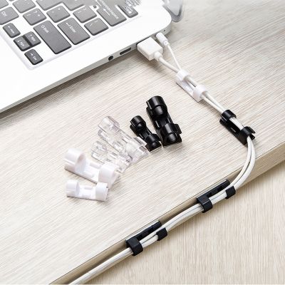 Data Cable Charging Line Management Holder Winder Wire Cable Management Clips - Cable Organizers - Aliexpress