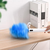 Electric Feather Brush Dirt Dust Vacuum Cleaner Blinds Furniture Window Bookshelf Cleaning Tool Recharge Instant Duster