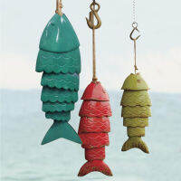 สี Koi Fish Wind Chime,วินเทจสีปลาคาร์พสวนศิลปะกลางแจ้งสวนริมทะเลตกแต่งกระดิ่ง,เครื่องประดับปลาสวนระเบียงบ้าน Accent สำหรับ Fishers Anglers ตกปลาแฟน