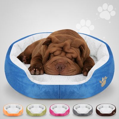 [pets baby] Short Plush Dog Sniffing Mat For Dogs Lie Bed For Dog AccessoriesCushions For Bed Pup Pet Shopfor Dogs Beds