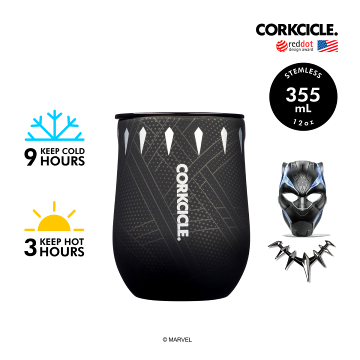 CORKCICLE แก้วสแตนเลส เก็บความเย็นได้นาน 9 ชม. เก็บความร้อนได้ 3 ชม.