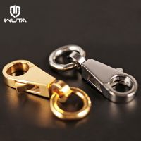 WUTA New 1PCS Stainless Steel Swivel Snap hook Lobster Clasps Trigger Key Chain Vacuum Plating Gold/Silvery 2color For Choose Belts