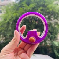 Fidget Toys High Speed Ring Type Infinite Magic Ring Ball Ring Unzip The Toy Puzzle Fingertip Decompression Gyroscope For Childr