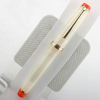 Jinhao 82 Fountain Pen Gold Trim Acrylic Barrel Fine Nib for Writing Calligraphy Signature School A7282  Pens