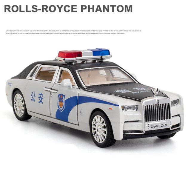 ใหม่1-32-rolls-royce-phantom-รถตำรวจของเล่นเด็กจำลองเสียงและแสง-diecasts-amp-ของเล่นยานพาหนะรุ่นเด็กของขวัญ