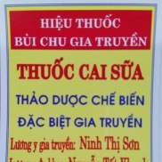 thuố cai sữa