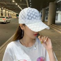 ❍¤✿ Lace Hat Women Thin Baseball Summer Sunscreen Sun Hollow Breathable Cap Sweet