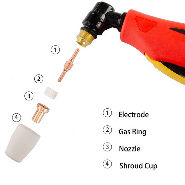 150pcs-plasma-tips-nozzle-extended-electrode-consumables-fit-for-cut-40-cut-50d-ct-312