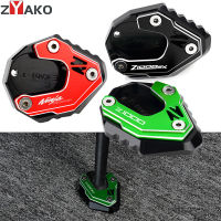 CNC สำหรับ Kawasaki Z1000 Z 1000 Z1000SX 2011-2020 2021 2022 2023 Ninja1000SX รถจักรยานยนต์ Kickstand ขาตั้งขยายแผ่น Pad