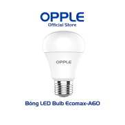 COMBO 5 BÓNG Bóng OPPLE LED Bulb EcoMax A60-E27-9W - Tiết kiệm điện, tuổi