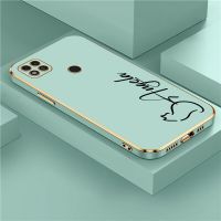 DIY Name Customize Letter Case For Xiaomi Redmi 9C 10 7 12C 9A 8A 9T A1 K20 K30 K40 Pro Plus Ultra Plating Silicone Cover Funda Electrical Safety