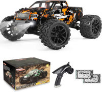 HAIBOXING 1:18 Scale RC Monster Truck 18859E 36km/h Speed 4X4 Off Road Remote Control Truck,Waterproof Electric Powered RC Cars All Terrain Toys Vehicle with 2 Batteries,Xmas Gifts for Kid and Adults