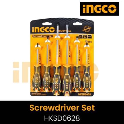 INGCO ชุดไขควง 6 ชิ้น รุ่น HKSD0628