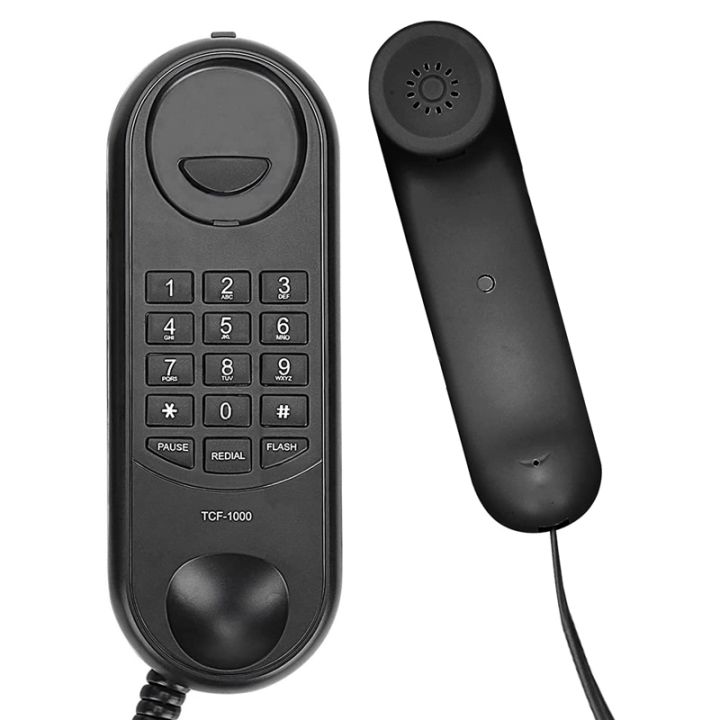 Corded Landline Telephone, House Phones with Large Buttons, Home Phone Last  Number Redial, for Office, Hotel 