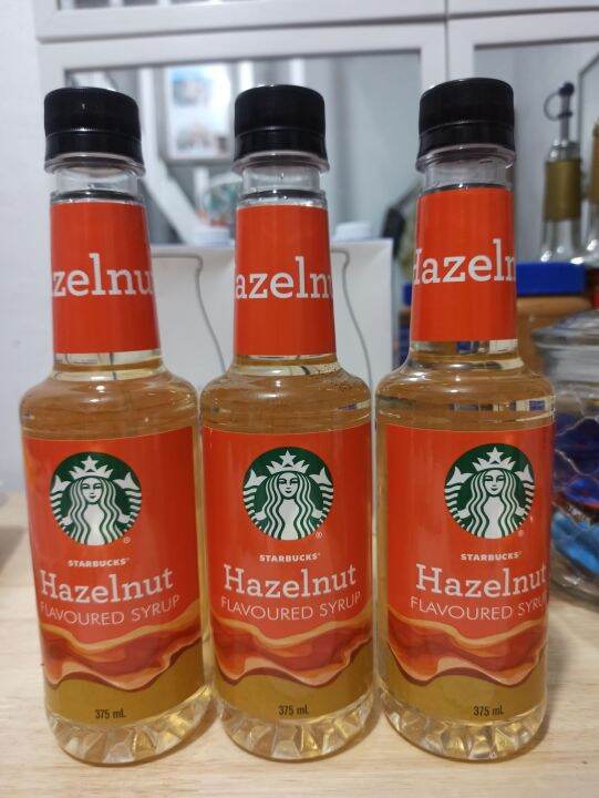 Starbucks Flavored Syrup 375ml Hazelnut Lazada PH