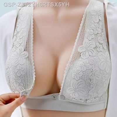 ททันหนาวกางเกงในบ๊อกเซอร์ Mulheres Grávidas Maternidade Sutiã De Enfermagem Amentação Frente-Fechar Bralette Íntima Mais Rendas Algodão