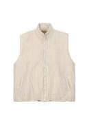 Áo khoác chần bông không tay màu beige - Puffer Gilet Beige