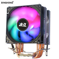 CPU Cooler ท่อความร้อนทองแดงบริสุทธิ์เดสก์ท็อป 1700 ระบบทำความเย็น 4PIN 9 ซม. พัดลมระบายความร้อน CPU หม้อน้ำ CPU สำหรับ AMD INTEL 2011 X79 X99-kxodc9393