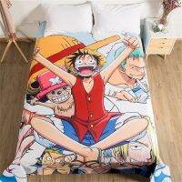 Japanese One Anime Piece Bed Sheet Kids Teen Boy Girl Bedroom Dorm Textile Twin Full Queen King Single Double Size