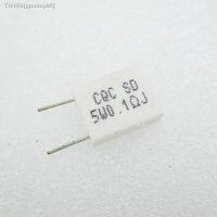 ❈✑┅ 5PCS BPR56 5W 0.1R 0.1 ohm 5w Non-inductive Ceramic Cement Resistor Wirewound Resistance