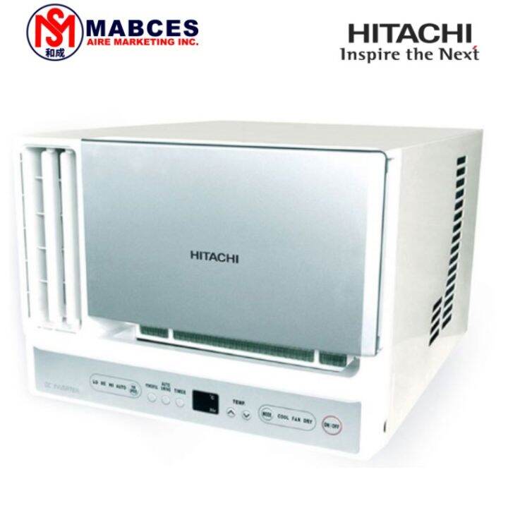Hitachi 1HP Window Type Inverter Compact Aircon RA10HSV | Lazada PH