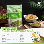 Bột chùm ngây hữu cơ Organic Moringa Powder - Dragon Superfoods - 200gr